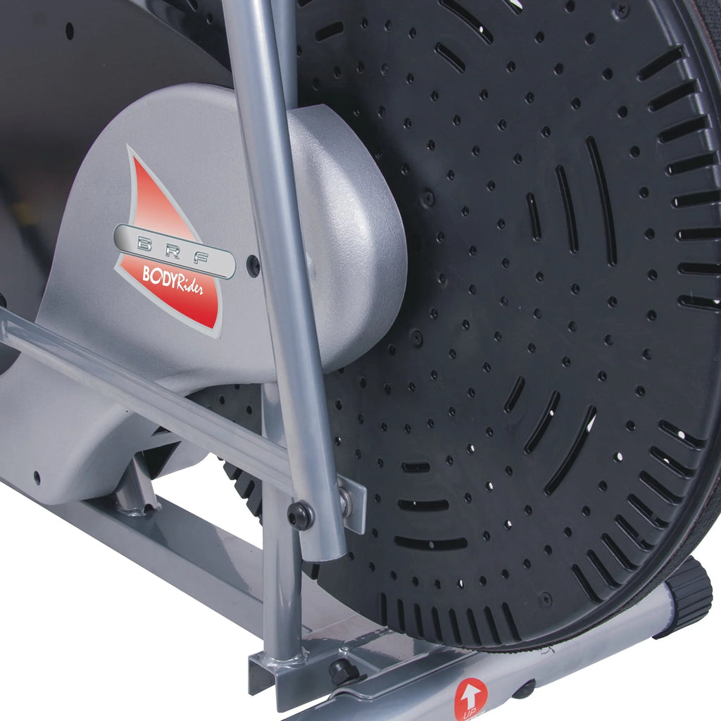 Upright Stationary Fan Bike with Adjustable Seat D838