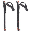 Orange Black Cross Country Ski Poles (Pair) O50285