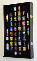 Black Shot Glass Display Case with UV Protection T773880