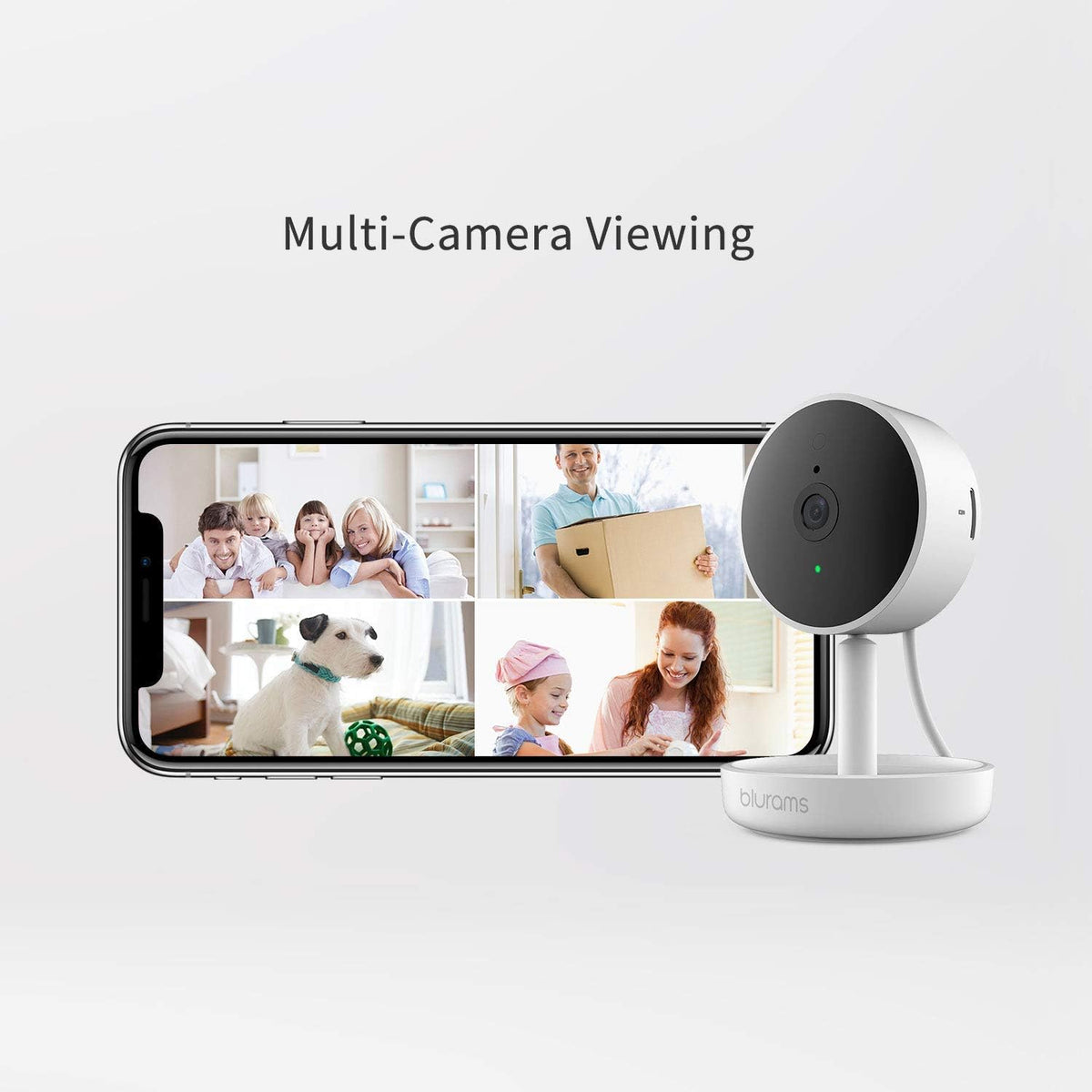 1080P Indoor Security Camera with Night Vision F67841