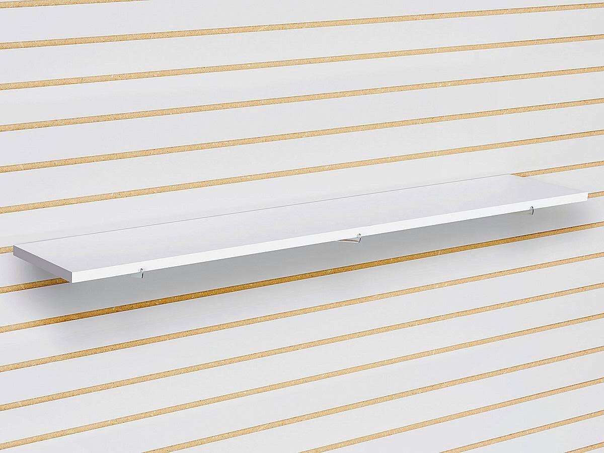 White Melamine Shelf 4 Pack G934757