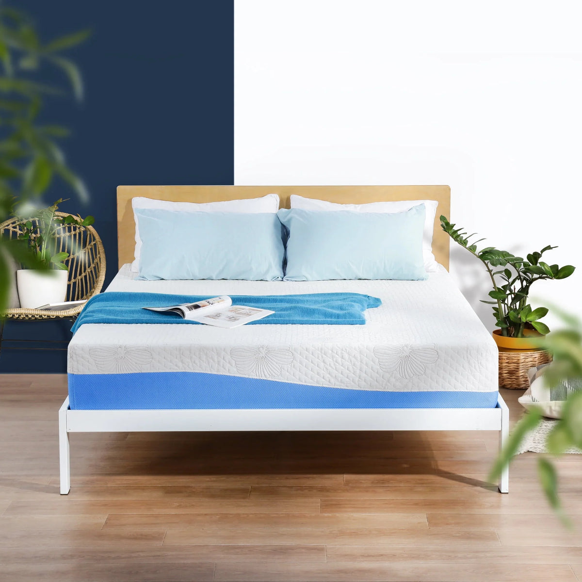 10 Inch Gel Memory Foam Mattress Medium Firm Twin Size P977