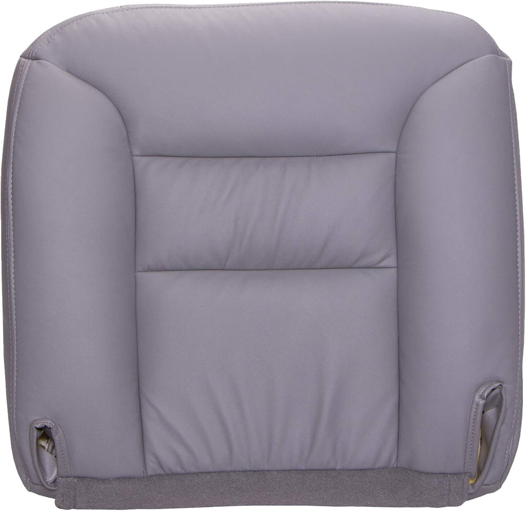 Passenger Bucket Seat Bottom Leather Replacement Cover, Medium Neutral Tan, Pack of 2 M75477
