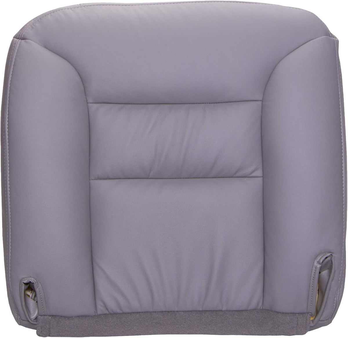 Passenger Bucket Seat Bottom Leather Replacement Cover, Medium Neutral Tan, Pack of 2 M75477