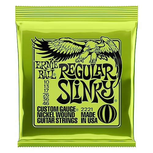 Nickel Wound Electric Guitar Strings 4-Pack 10-46 Gauge I39203