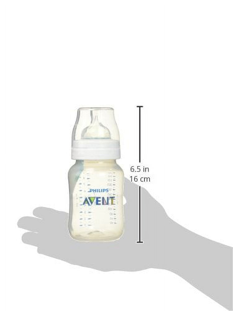Clear 9oz Anti-colic Baby Bottle 4pk N724