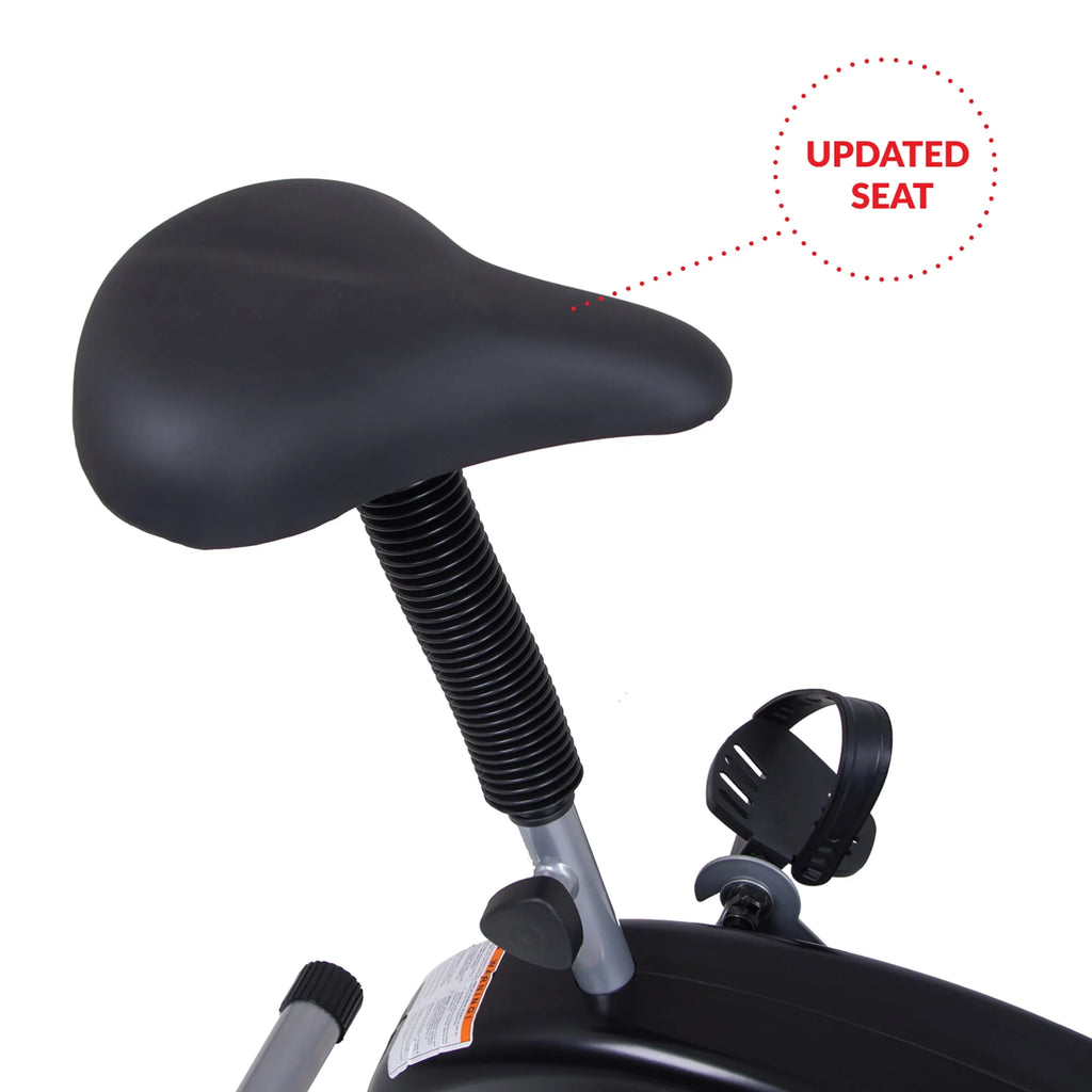 Upright Stationary Fan Bike with Adjustable Seat D838