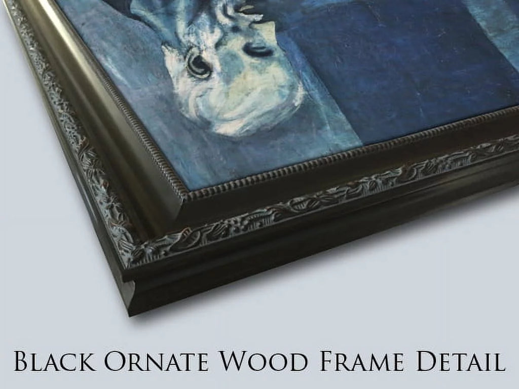 Black Ornate Framed Art Print H91235