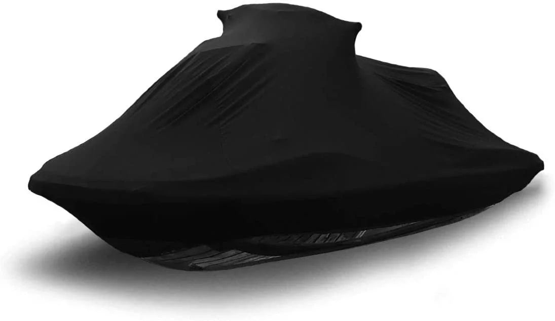 Black Satin Jet Ski Cover with Storage Bag O3168