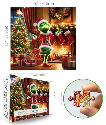 500 Piece Christmas Jigsaw Puzzle H837357