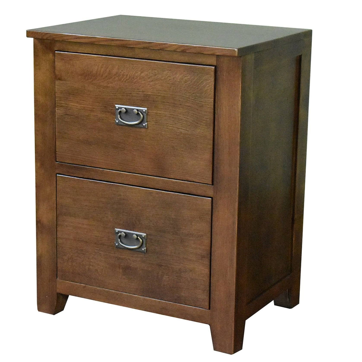 Walnut 2 Drawer File Cabinet O683083