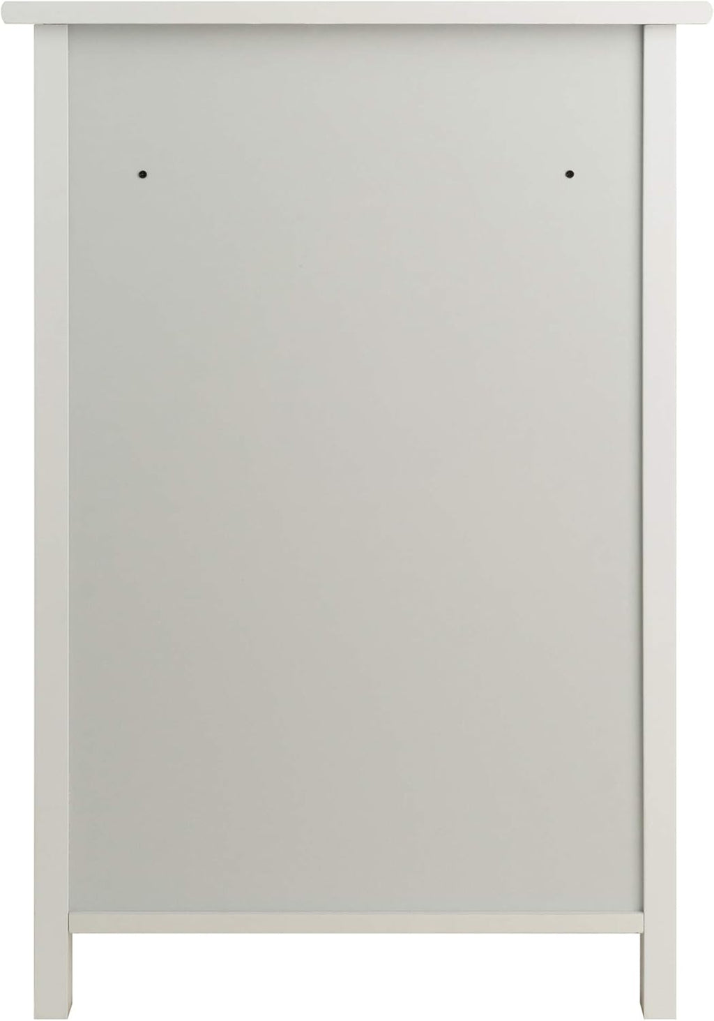 White File Cabinet B8745