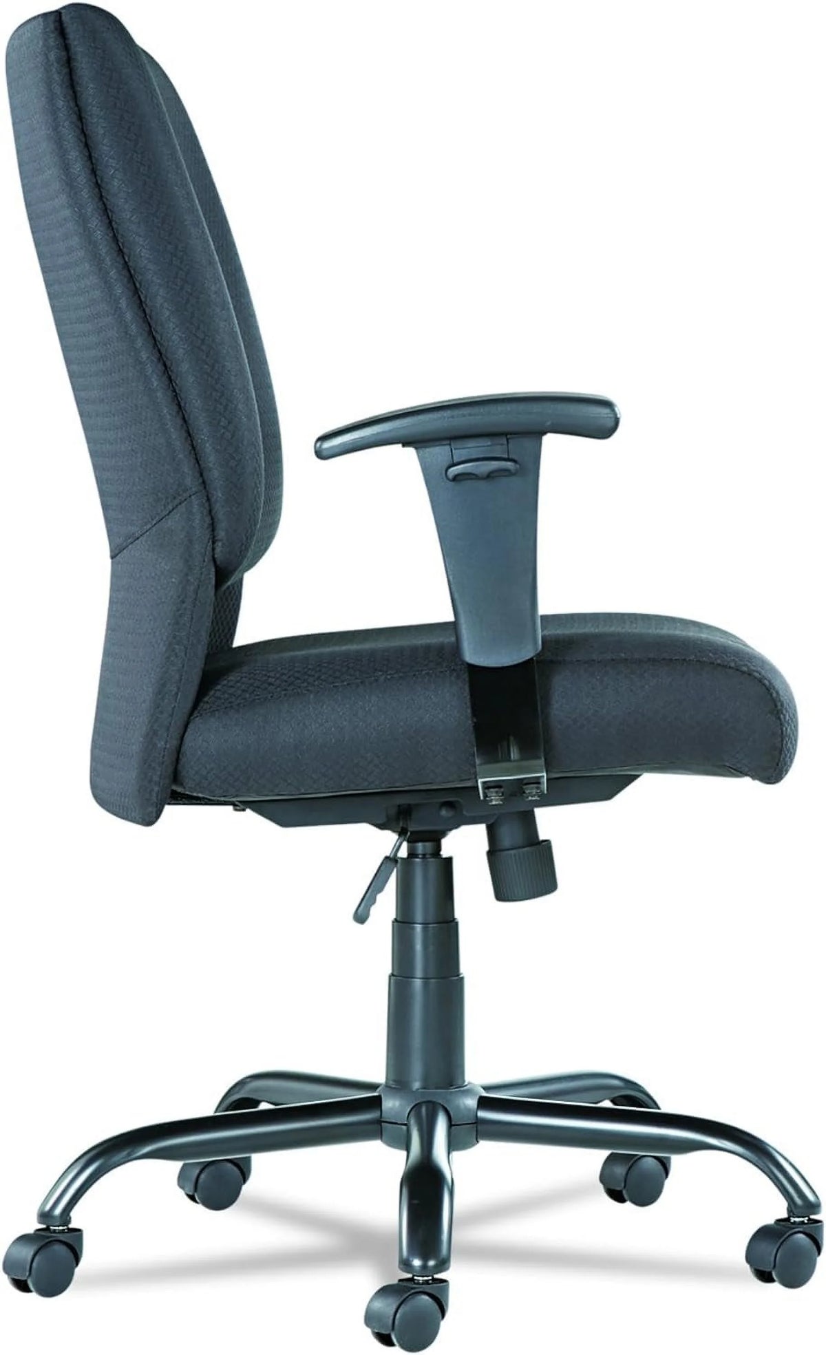 Black Big And Tall Swivel/Tilt-Back Chair L10732