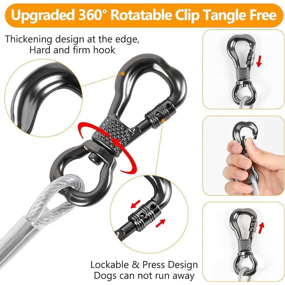 Reflective Dog Tie Out Cable G499110