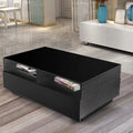 Modern LED High Gloss Coffee Table with 4 Drawers B627