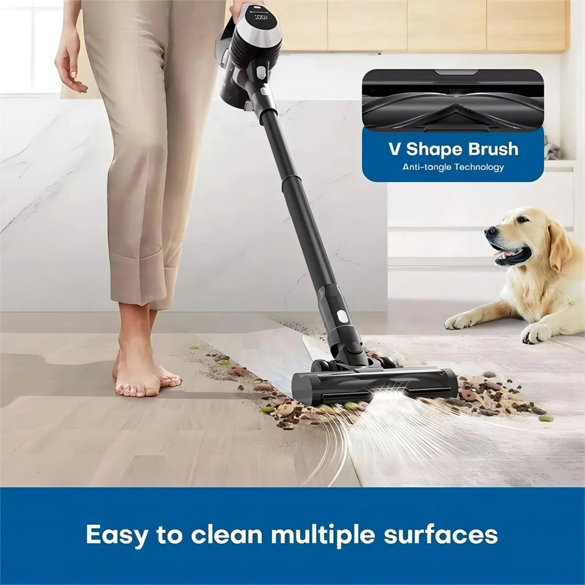 Cordless 4-in-1 Lightweight Stick Vacuum Cleaner N18309
