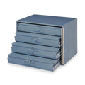 Gray Sliding Drawer Cabinet U9897