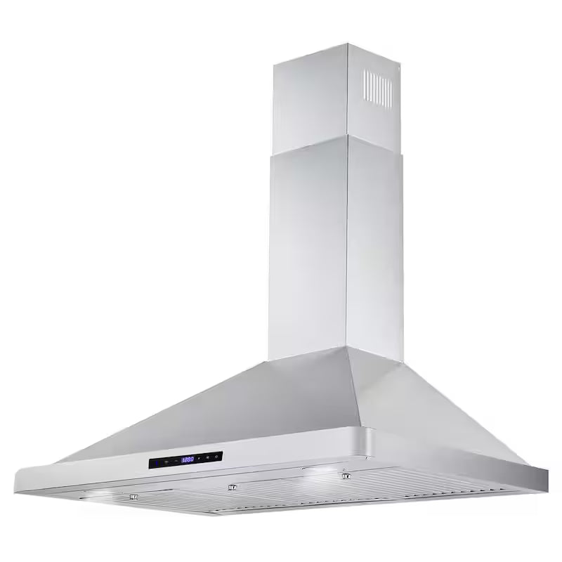 36 in. Stainless Steel Ductless Wall Mount Range Hood with Carbon Filter R773550